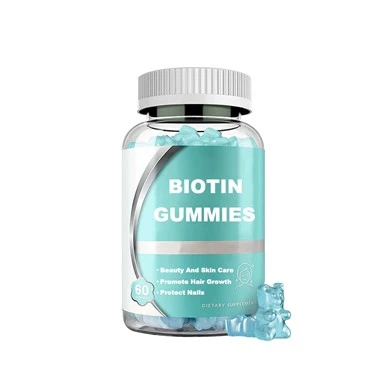 Von der Natur hergestellte Biotin-Gummis
